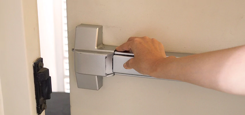 Roller Gate Panic Bar Installation in Solvang, California